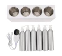 Sonew Dispenser Scaldaolio, Riscaldatore Elettrico per Oli Essenziali con Temperatura e Timer Regolabili, per Uso Domestico in Spa per Massaggi con Aromaterapia (WHITE)