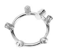 Sonew Efficiente Ugello di Frittura del Filo Femminile G1/4-giardino Circolare a 5 Teste in Acciaio Inossidabile Che Umidificante l'irrigatore Atomizzante, Resistente alla Ruggine e Resistente alla