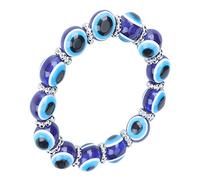 Sonew Elegante Braccialetto per gli Occhi Blu di Tacchino Che Migliora la Fortuna con Eye of the Devil Design Stuffy Charm Gioielli per Uomini e Donne, Amuleto di Occhiale Malvagia Alla Moda e