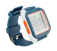 Sonew Elegante Orologio Sportivo Digitale per Uomo e Donna con Retroilluminazione EL, Funzione Cronometro e Versatile Orologio con Cinturino in TPU in Oro (Banda Lago Blu)