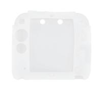 Sonew Elegante Silicone per Controller 2DS con Protezioni per lo Schermo - Antigraffio e Design, (WHITE)