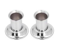 Sonew Estintore per Moxa in Acciaio Inossidabile, Cappuccio Antincendio a Rotolo per Moxibustione con Apertura 4 Cm per Bastoncini di Moxa 3 Cm, Strumento Portatile Sicuro e Durevole