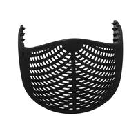 Sonew Fascia per Capelli Hijab in Nylon Elastico Sotto il Cappuccio della Sciarpa per le Donne Presa Antiscivolo Traspirante Elastico Nascosto Senza Cuciture Asciugatura Rapida (BLACK)