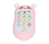 Sonew Giocattolo per Telefono - Aiuto Multifunzionale per le Api con Musica per l'educazione Precoce e il Divertimento Portatile (Rosa con cordino)