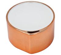 Sonew Gomma per a Doppia Faccia, Strumento Esfoliante Portatile per la Rimozione dei con Delicata Azione di Sfregamento per Rimuovere le Cellule Morte, Realizzata in ABS (GOLD)