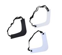 Sonew Guida per il Rifinitore della Barba per il Mento, Strumento per lo Styling della Barba con Fascia Regolabile con Guida Flessibile per la Scollatura per un Taglio Preciso,