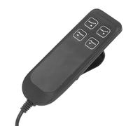 Sonew Interruttore Elettrico Nero per Poltrona reclinabile, Semplice Usare, Controller Elettrico per Divano, 4 Pulsanti, 5 Pin, per Ufficio Domestico
