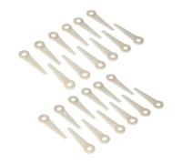 Sonew Lame di Ricambio per Tosaerba in Plastica da 24 Pezzi, per 6 3 20 3 10 41, con Materiale PA66 per Alte Temperature
