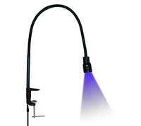Sonew Lampada per Asciugatura Unghie a Luce UV 10 W, Lampada Flessibile a Polimerizzazione Rapida per Colla per Unghie e Ciglia con Morsetto Tavolo, Luce LED a 9 Marce,