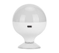 Sonew Lampadina a LED per trucco, colori chiari ricaricabili regolabili Tipo di aspirazione Lampada specchio a specchio, per bagno Specchio parete per camerino(bianca)