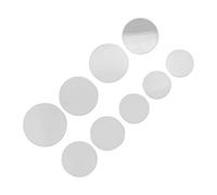 Sonew Lenti di Ricambio in Vetro per Orologio in Zaffiro da 9 Pezzi, Lenti Trasparenti Trasparenti Spesse da 0,2 Mm per la Riparazione di Orologi 23,6 Mm-37,6