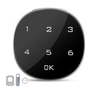 Sonew Lucchetto con codice password, touch screen, tastiera elettronica, per scatola portagioie, scomparto per la scuola, armadietto per medicinali