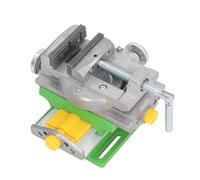 Sonew Mini Morsa per Trapano a Pressa a Scorrimento Incrociato Multifunzionale, Morsa Composta XY con Corsa XY e Campo di Serraggio 0 a 77 Mm, Morsa per Fresatrice in Acciaio