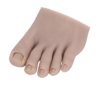 Sonew Modello di Piede per Pratica in Silicone per Nail Art per Formazione Immersiva Sulla Pedicure, Adatto a Saloni e Laboratori per Appassionati di Bellezza (Sinistra)