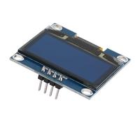 Sonew Modulo Display 0.96 Pollici 128x64 I2C Colore Testo Alto Contrasto Schermo per Progetti Elettronici DIY Dispositivi Compatibili con Basso Consumo Energetico