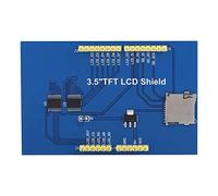 Sonew Modulo Schermo LCD da 3,5 Pollici 480x320, con Presa per Scheda di Memoria e Circuito SPI Flash, Compatibile con Libreria UTFT, per Scheda di Sviluppo (Senza Tocco)