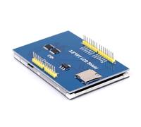 Sonew Modulo Schermo LCD da 3,5 Pollici 480x320, con Presa per Scheda di Memoria e Circuito SPI Flash, Compatibile con Libreria UTFT, per Scheda di Sviluppo (con Tocco)