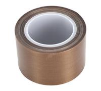Sonew Nastro in Tessuto di Vetro Premium PTFE, Nastro Isolante per Alte Temperature da 32,8 Piedi per Imballaggi Alimentari e Sigillatrici Sottovuoto, Portatile e Multiuso (0,13 * 38 mm)