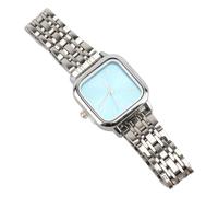 Sonew Orologio da Donna Sottile con Quadrante Quadrato, Orologio da Polso Analogico Al Quarzo per Vacanze da Donna e Giovane Ragazza (BLUE)