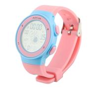 Sonew Orologio Digitale per Bambini con Retroilluminazione a LED Colorata, Cronometro e Calendario 50M, Sveglia, Cinturino in TPU, Display 12/24 Ore (Orso rosa)
