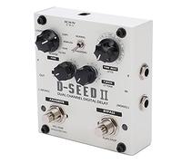 Sonew Pedale Effetto Delay a Doppio Canale con 8 modalità e Funzione Looper, Stompbox DC9V da 2000 MS per Chitarristi