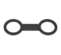 Sonew Porta di Morsetto con Fibbia Appeso a Tubo di Rilascio Rapido per Immersioni e Snorkeling, Accessorio Portatile Snorkeling, Pacchetto, Leggero e Facile da Usare (Fibbia sospesa, Fibbia da 8
