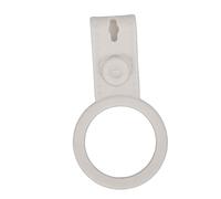Sonew Porta Strofinacci, 4 Ganci in Silicone per Asciugamani da con Bottone, Clip Antiscivolo per Asciugamani da Bagno per Asta per Maniglia del Forno, Salvaspazio per Piccola (Bianco caldo)