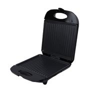 Sonew Pressa Elettrica per Panini Grill Maker 1400W Apertura a 180° per Bistecca BBQ Stick Riscaldamento su Due Lati Pannello in Acciaio Inossidabile Elettrodomestico da per Cottura Rapida (Spina