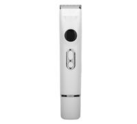 Sonew Rifinitore per del Corpo 4 in 1 per Donna, Ricarica Tipo C Impermeabile IPX7, con Luce LED e 4 Testine Intercambiabili, per il Viso, Naso, Sopracciglia, Bikini, Rifinitura per (WHITE)