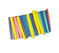 Sonew Rullo per Capelli Flessibile, Set di Rulli Arricciacapelli Morbidi Senza Calore con Custodia Blu per Uso Domestico nel Salone di Bellezza