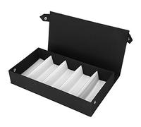 Sonew Scatola per Occhiali da Sole con Organizer per Occhiali, 5 Griglie per Occhiali Scatola per Occhiali Protettiva per Occhiali da Vista Custodia per Gioielli da Viaggio