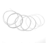 Sonew Set di Corde Oud da 6 Pezzi - 1G 2D 3A 4E 5B 6F Sostituzione in Nylon Trasparente in Lega di Rame Placcato Argento