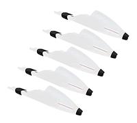 Sonew Set di Protezione per Punta della Canna da Pesca - Coperchi di Punta di Plastica Telescopici da 5 Pezzi con Cinturino Regolabile per Tutte Le Canne da Pesca - Accessori per la Marittima