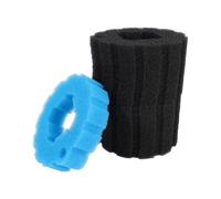 Sonew Set di Schiuma di Ricambio per Aspirapolvere OASE Biopress - Cuscinetti Lavabili Blu e Supporti per la Manutenzione del Laghetto - Confezione da 3