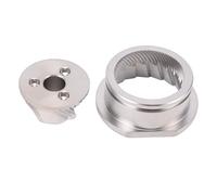 Sonew Set macinacaffè Conico da 48 Mm di Ricambio per Macchina da caffè Plus, macinacaffè in Acciaio Inossidabile Aggiornato Macinatura Precisa e un Sapore più Ricco