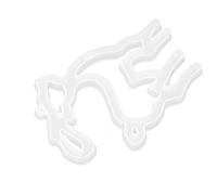 Sonew Set Natalizio in Silicone - Forme Fai da Te per Decorazioni Uniche per Alberi, Principianti e Artigiani (Etichetta della serie natalizia-Alce)