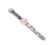 Sonew Simpatico Orologio da Cartone Animato 3D Giocattolo per Bambini di 3-8 Anni Orologio Educativo per la Scuola Domestica Grigio (GRAY)