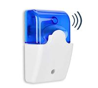Sonew Sirena Allarme Interno, Sirena Aisual, Cavo 12 V, per di Allarme di Sicurezza Domestica