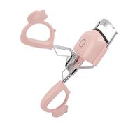 Sonew Sonew Piegaciglia Riscaldato, Piegaciglia Elettrico a Ricarica Rapida, Arricciatura a Lunga Durata con Calore Elettrico in Metallo 2 in 1 per Donne e Ragazze (Rosa)