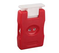 Sonew Strumento Manuale per il Conteggio dei Punti all'uncinetto per un Facile Conteggio del Lavoro a Maglia - Ausiliario per la Tessitura Compatto e Portatile in Rosso (rosso)