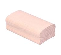 Sonew Strumento per Levigare la Chitarra Blocco di Legno con Carta Vetrata Sostituibile per Modellare i Tasti e Kit di Riparazione (7.25 blocco abrasivo + carta vetrata)