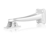 Sonew Supporto universale regolabile a parete/soffitto per telecamere di sorveglianza, adatto per la maggior parte delle marche, in lega di alluminio, montaggio a parete, Silver