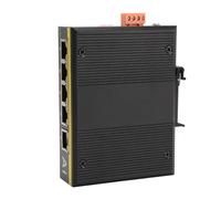 Sonew Switch Poe Industriale a 5 Porte, 4 Porte Poe e 1 Porta Uplink, Ampio Intervallo di Temperature -40°C a 80°C, Isolamento Porta VLAN con Protezione LPP e BSP per