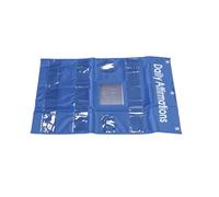 Sonew Tabella Tascabile per le Affermazioni Quotidiane, Specchio Centrale con Classificazione delle Carte Tattili e Carte con Codice Colore, per Routine Mattutine e Angoli