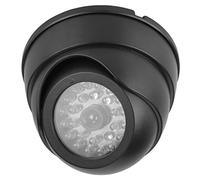Sonew Telecamera fittizia, telecamera di sicurezza a cupola CCTV finta con 30 LED IR per la sicurezza domestica