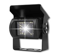Sonew Telecamera per retromarcia, Auto HD Telecamera per retromarcia con 24 luci LED, visione notturna a infrarossi + impermeabile IP66