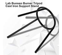 Sonew Treppiede da Laboratorio, Supporto in Acciaio Inossidabile per Lampada Ad Alcool con Becco Bunsen, con Rete per Laboratorio Didattico di Chimica Fisica