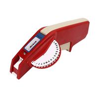 Sonew Versatile Etichettatrice per Goffratura per Progetti Fai da Te - Stampante per Etichette Manuale con Stampa Trasparente per un Facile Utilizzo con una Sola Mano, Materiale ABS, (BLACK)