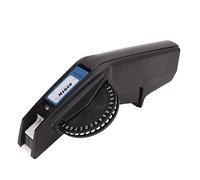 Sonew Versatile Etichettatrice per Goffratura per Progetti Fai da Te - Stampante per Etichette Manuale con Stampa Trasparente per un Facile Utilizzo con una Sola Mano, Materiale ABS, (rosso)