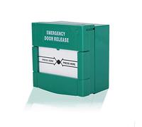 Sonew Vetro antisfondamento per porta di emergenza allarme antincendio allarme di sicurezza verde per la sicurezza domestica